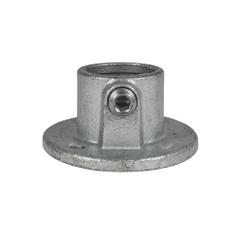 Buiskoppeling Ronde voetplaat-E / 48,3 mm